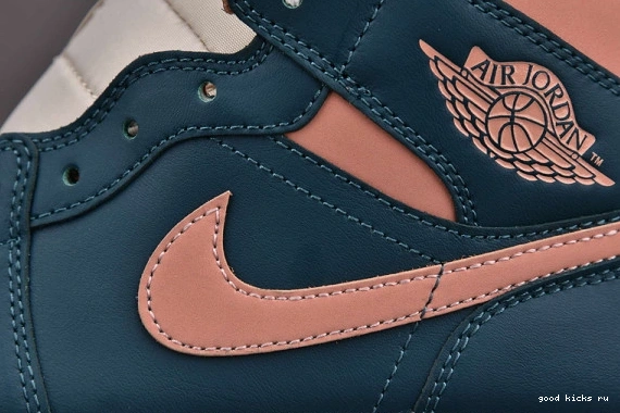 Jordan Mid Teal BQ6472-308 1  BQ6472-308 Green (W) Dark 0417